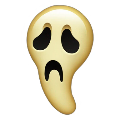 Ghostface_scream sticker