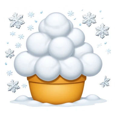 A soft snowfall with large white flakes floating gently.























































 sticker