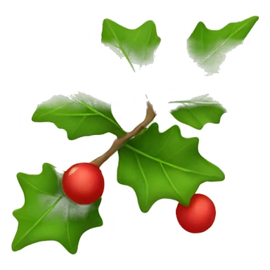 Mistletoe sticker