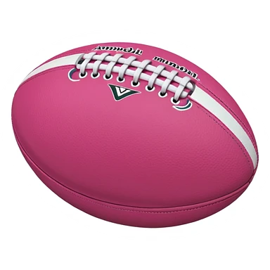 Rugby pink ball sticker