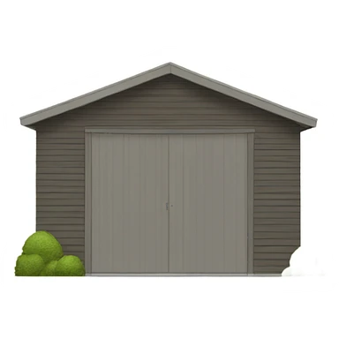 Single slope shed sticker