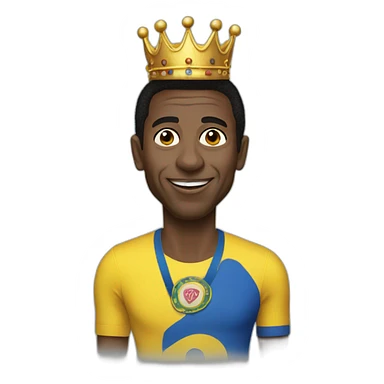 King Pelé sticker