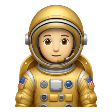 Money astronaut sticker
