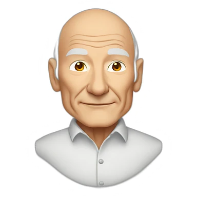 Patrick Stewart sticker