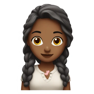 Girl in love sticker