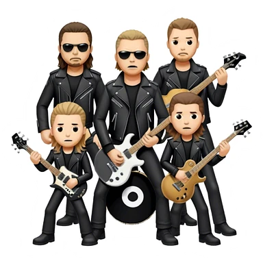 Metallica band sticker