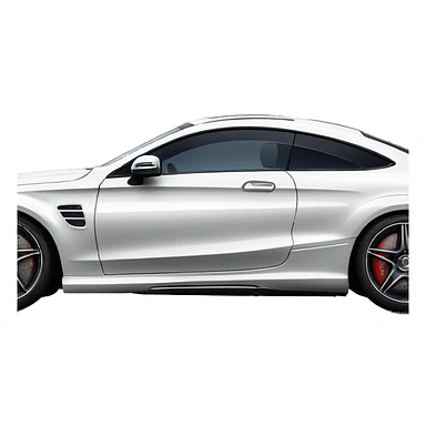 mercedes benz amg coupe sticker