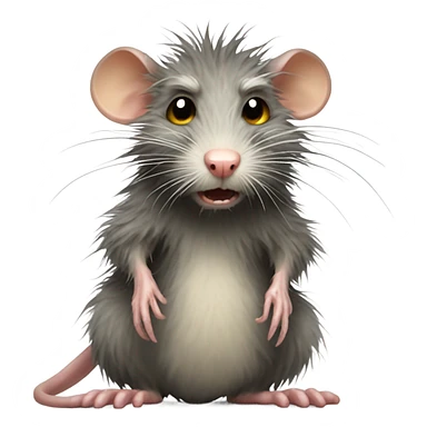 Stinky rat  sticker