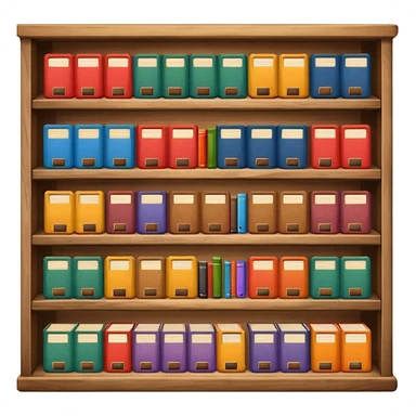 bookshelves sticker