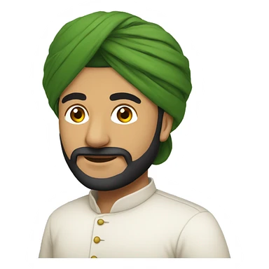 Panjabi Men  sticker