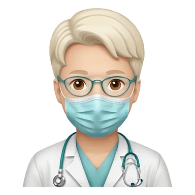 doctor mask sticker