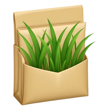 seed grass packet pocket sticker