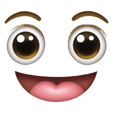 Heart eyes with tongue out sticker