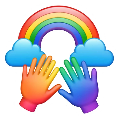 “Best Friends” text in colorful colors sticker