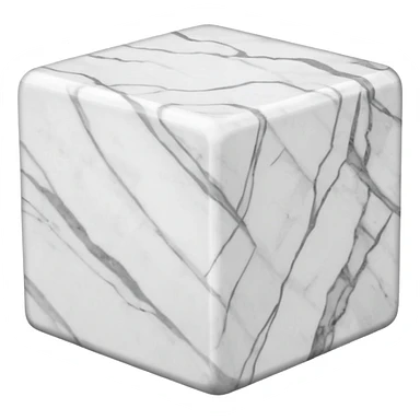 un blocco di marmo sticker