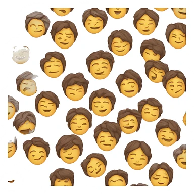 Human cuddling  sticker