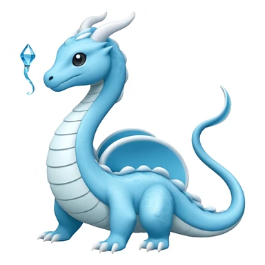 Amaura-Dragonair-Pokémon (full body) sticker