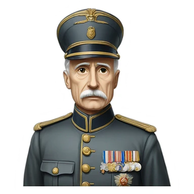 Philippe Pétain dictator of Vichy France sticker
