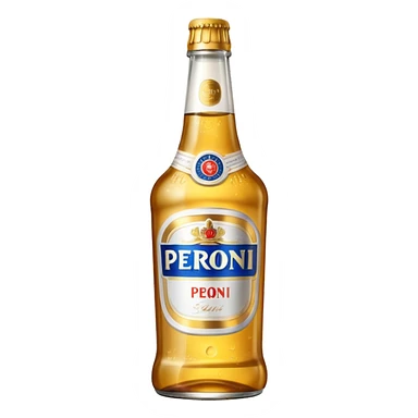 PERONI BOTTLE unbranded sticker