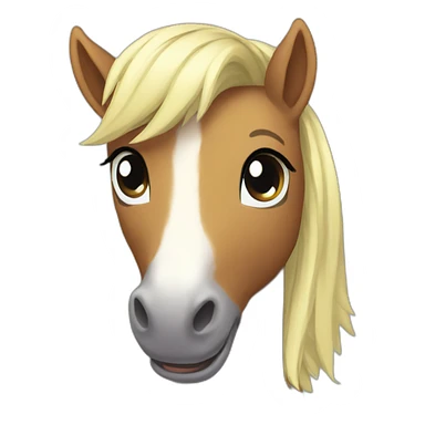 Cute pony  sticker