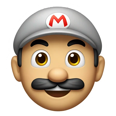 mario face sticker