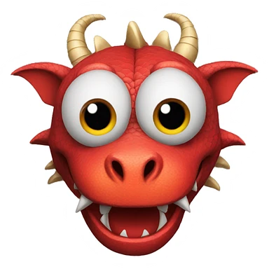 Dragon puppet sticker