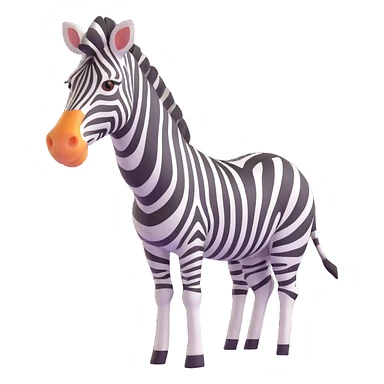Zebra sticker