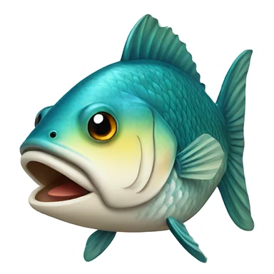 fish cracker sticker