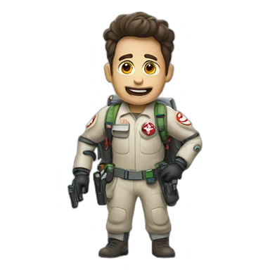Ghostbuster sticker