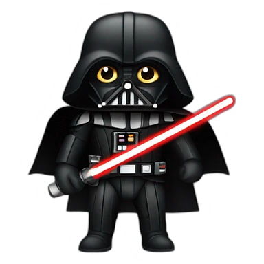 Dark vador en string sticker