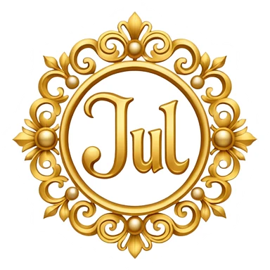 Jul signe sticker