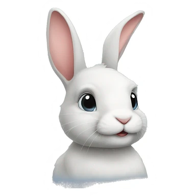 rabbit, riborn sticker