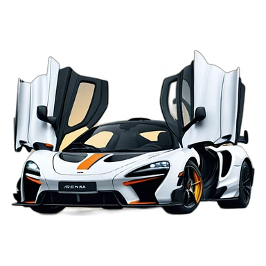 mclaren senna sticker