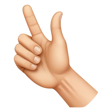 Thumb pointing down  sticker