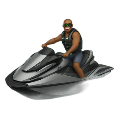 ryab on a jetski sticker