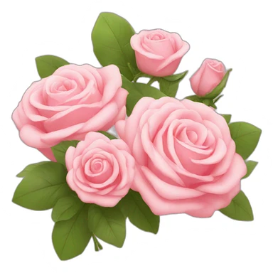 Have a nice weekend with a bunches of roses sticker