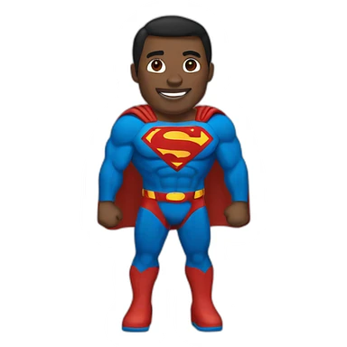 superman niger sticker