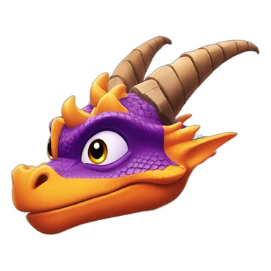 Spyro the dragon sticker