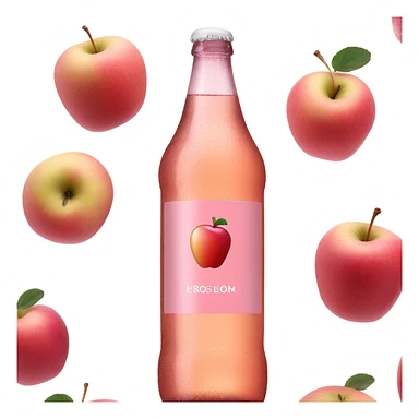 craft rosé cider sticker