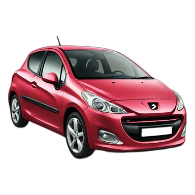Peugot 206 sticker
