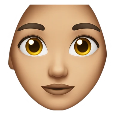 dark-haired-light-skinned-heavy-eyebrows sticker