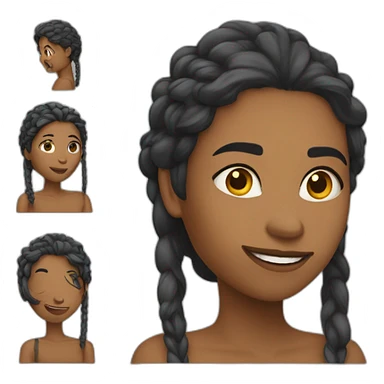 Cara de felicidade bruxa anos 4 sticker