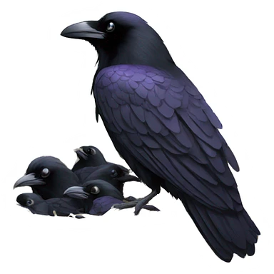 Raven Nest sticker