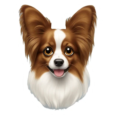 Papillon sticker