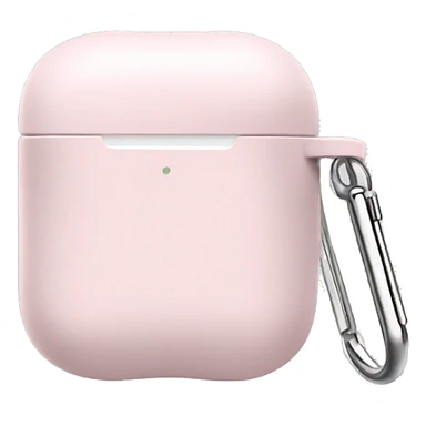 Pale pink AirPod case sticker