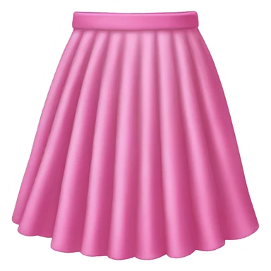 Pink poofy skirt  sticker
