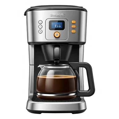 coffee maker sticker