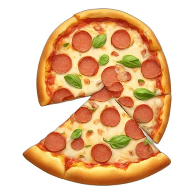 Rumäne mit Pizza sticker