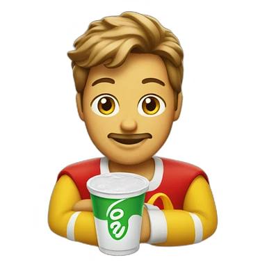 McDonald’s Sprite sticker