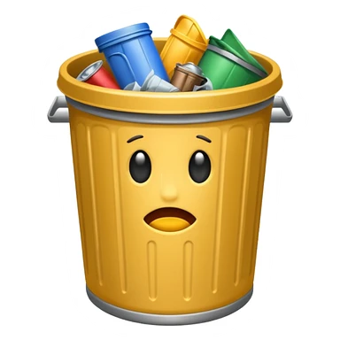 full bin emoji sticker